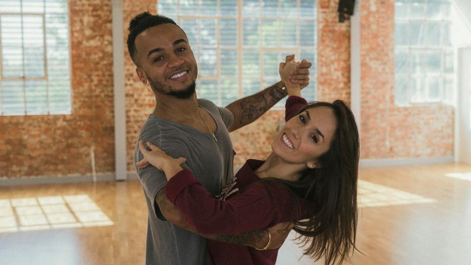  Aston Merrygold and his professional dancer Janette Manrara have been working hard ahead of tonight's show