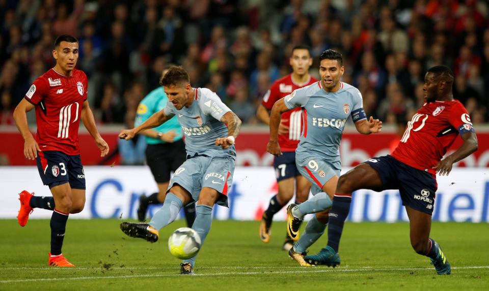  Stevan Jovetic was also on target for Monaco