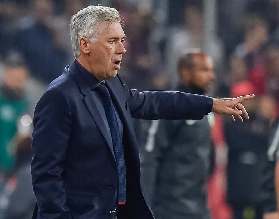 Carlo Ancelotti is under pressure at Bayern Munich after underwhelming start