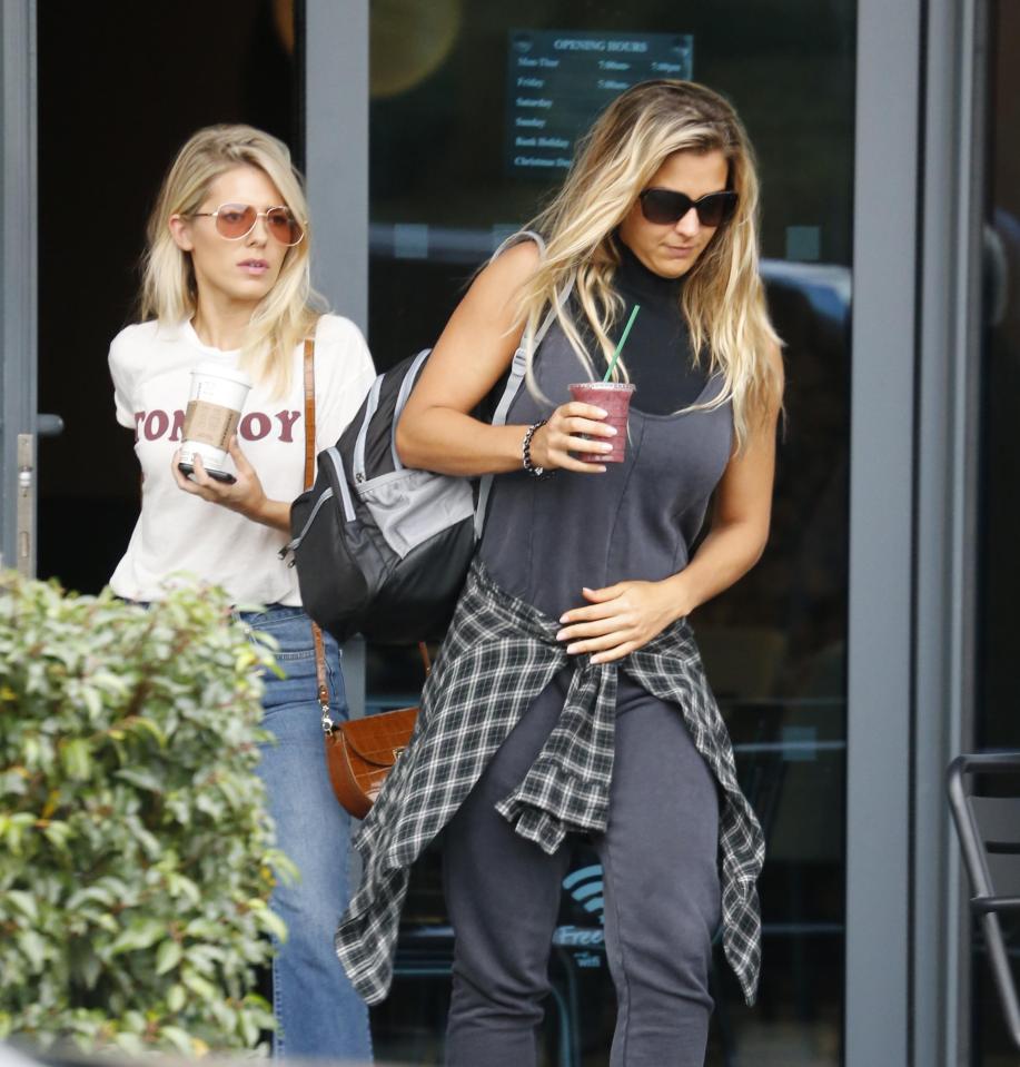  Mollie left the hotel with Emmerdale star Gemma Atkinson