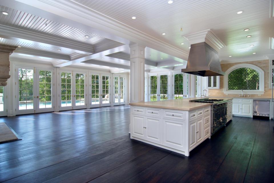  The open plan kitchen diner is perfect for Beyonce and her family