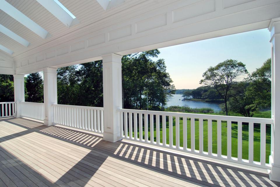  You could have drinks fit for royalty on the veranda