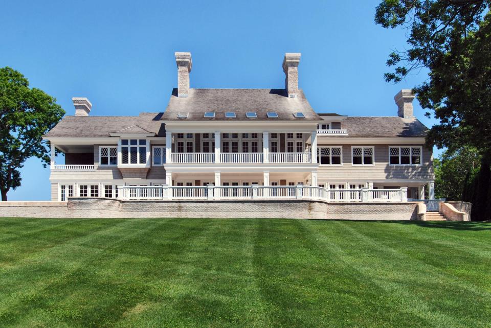  It is a stunning example of a Hamptons home