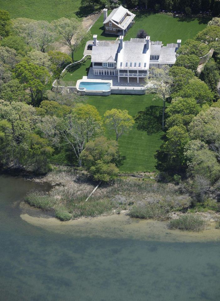  The house is set in two acres of prime land in East Hampton