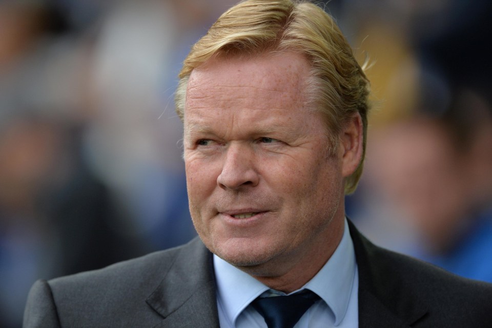 The striker made Koeman aware that he had no interest in going to Goodison