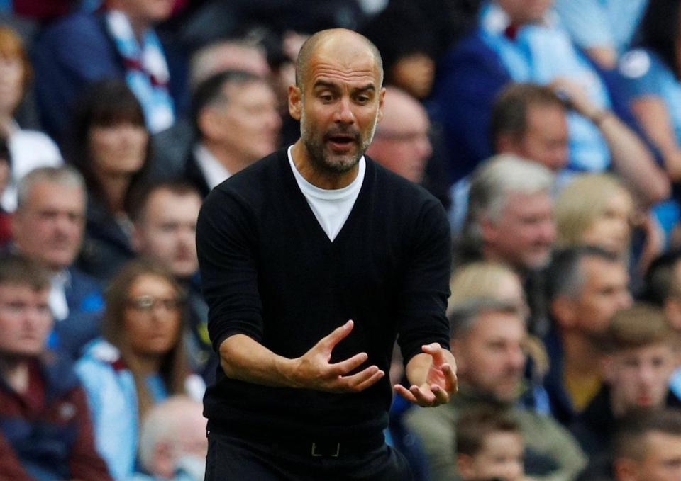  Pep Guardiola has his Man City side firing on all cylinders