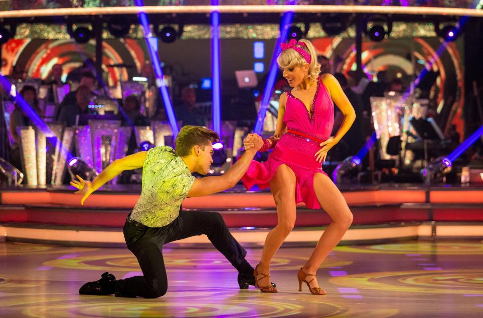  Mollie King dancing with AJ Pritchard this week on Strictly