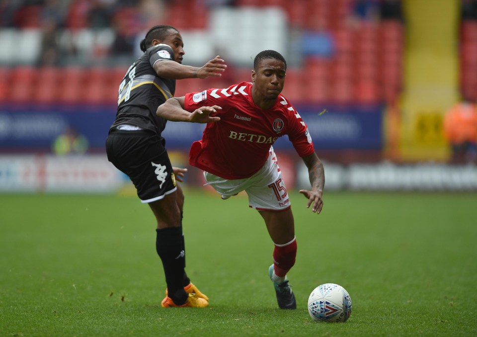 Ezri Konsa was targeted by Neil Danns in a recent Charlton game