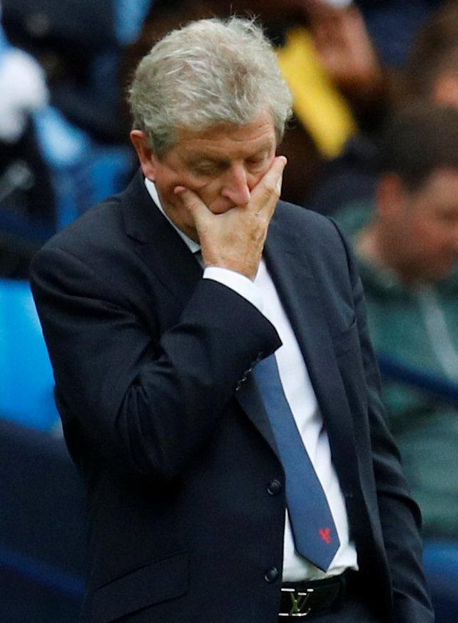  Roy Hodgson has yet to win a point or see his Crystal Palace side score a goal