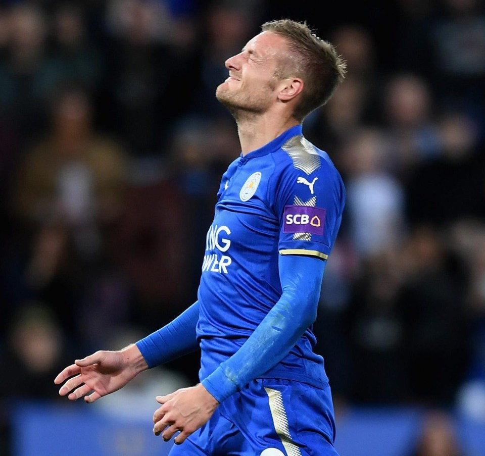 Jamie Vardy will lead the line for Leicester this weekend despite not being fit enough for England duty