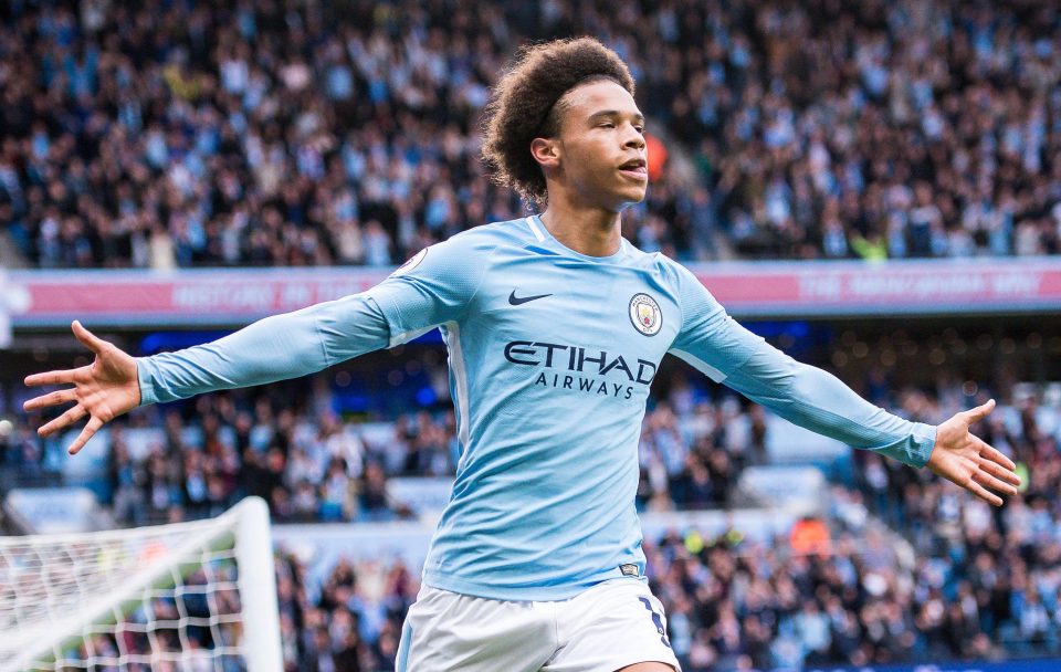 Leroy Sane has been in scintillating form for Man City this season