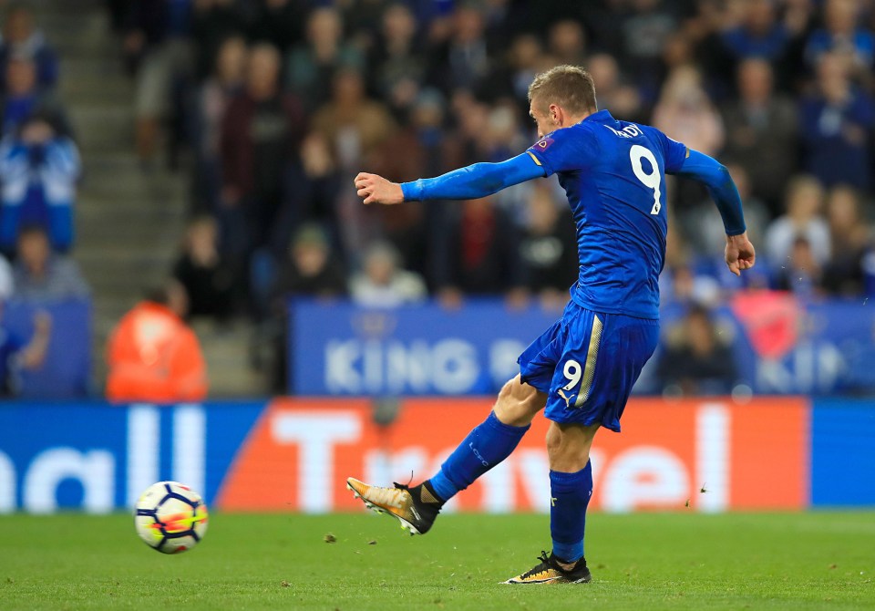 Vardy is still set to start against Bournemouth on Saturday