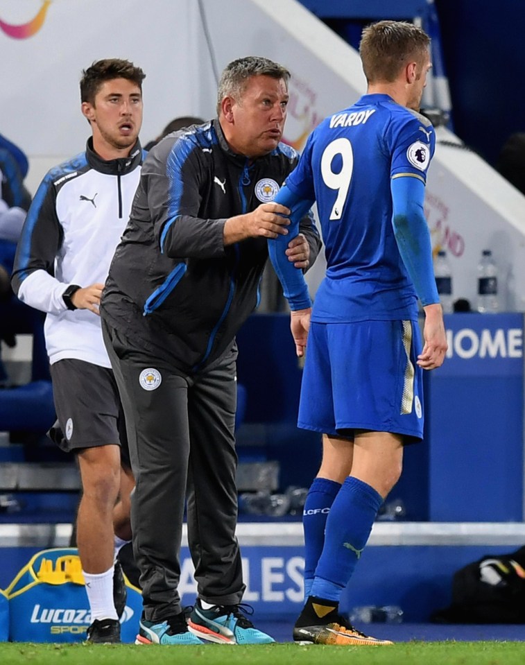 Shakespeare says Leicester and Vardy have been carefully managing his hip problem