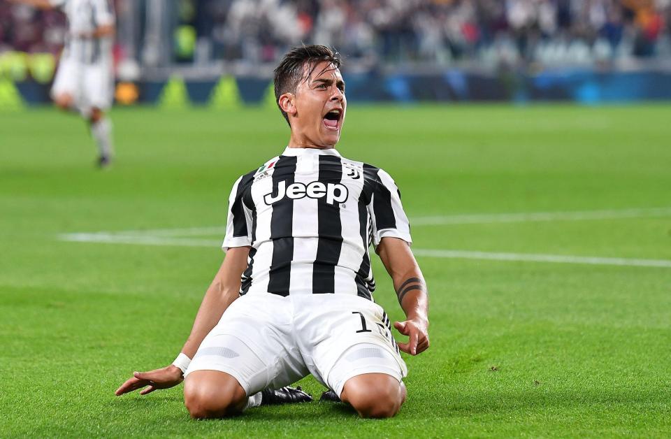  Paulo Dybala scored another two goals for Juventus