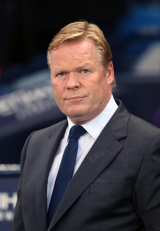  Ronald Koeman is desperate to solve his striker crisis