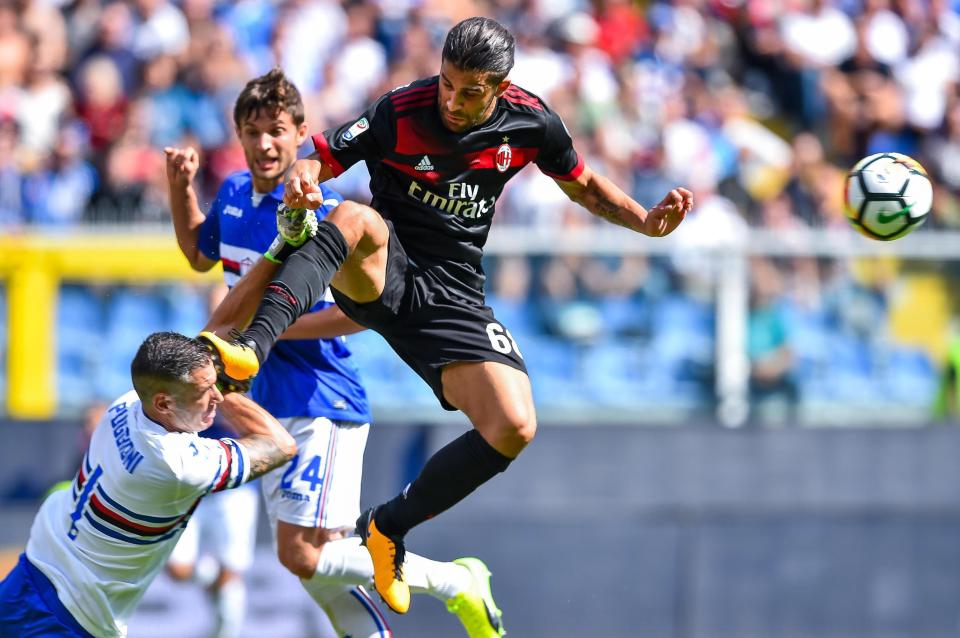  Hosts Sampdoria unsettled Milan with a physical approach