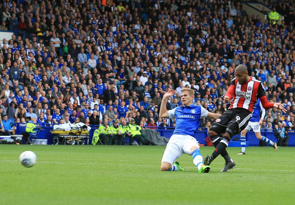  Leon Clarke then doubled the lead for Sheffield United