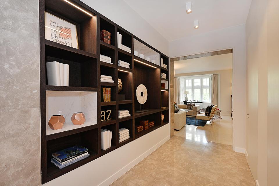  The four-bed flat boasts more than 2,400 square feet of floor space