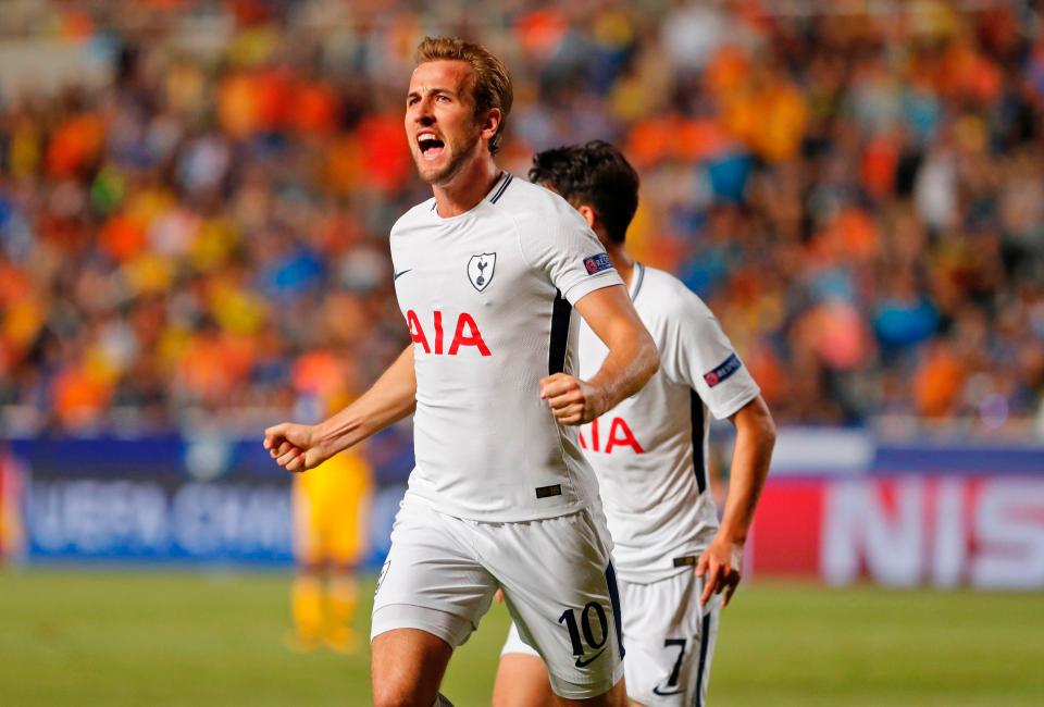 Harry Kane scored the perfect hat-trick to fire Spurs to a Champions League win in Cyprus