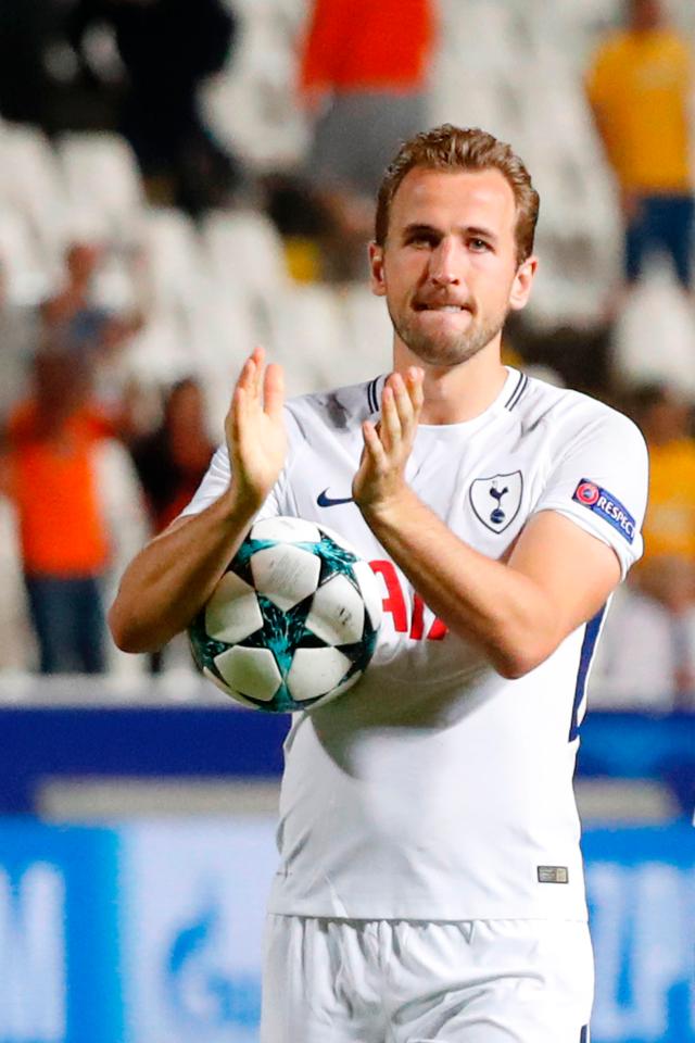 Harry Kane took the match ball with a perfect hat-trick in Cyprus