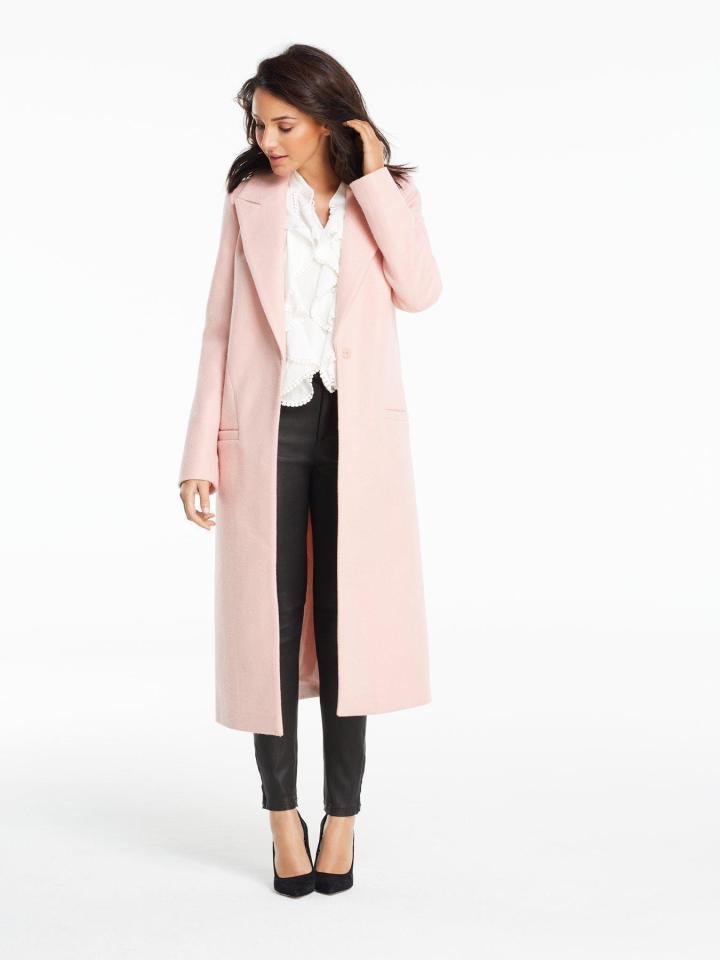  Celebs are loving this £120 pink coat from Michelle Keegan's new Very collection