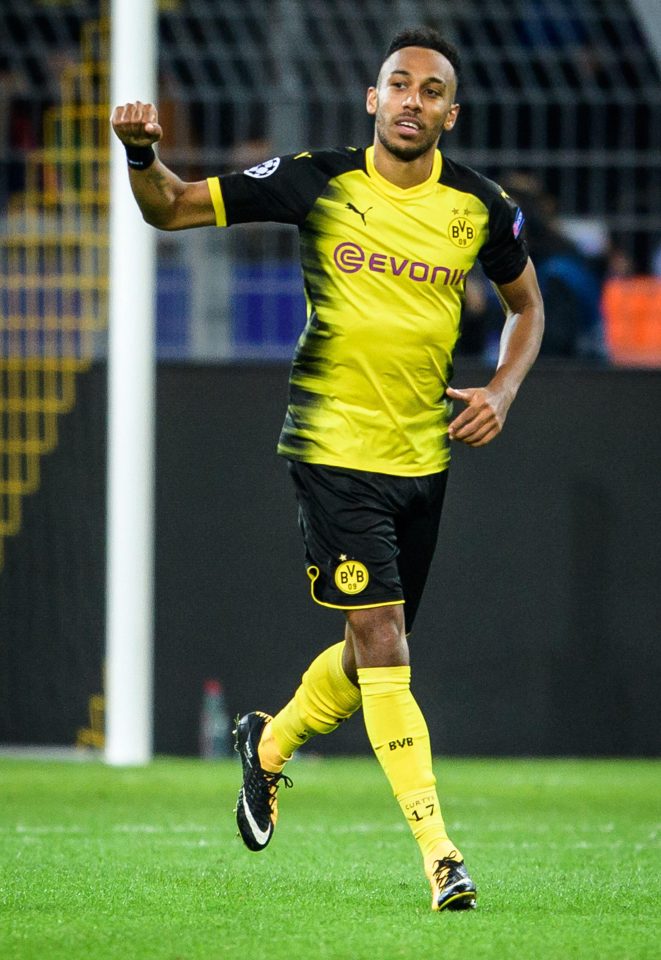  Borussia Dortmund star Pierre-Emerick Aubameyang is a Real Madrid target