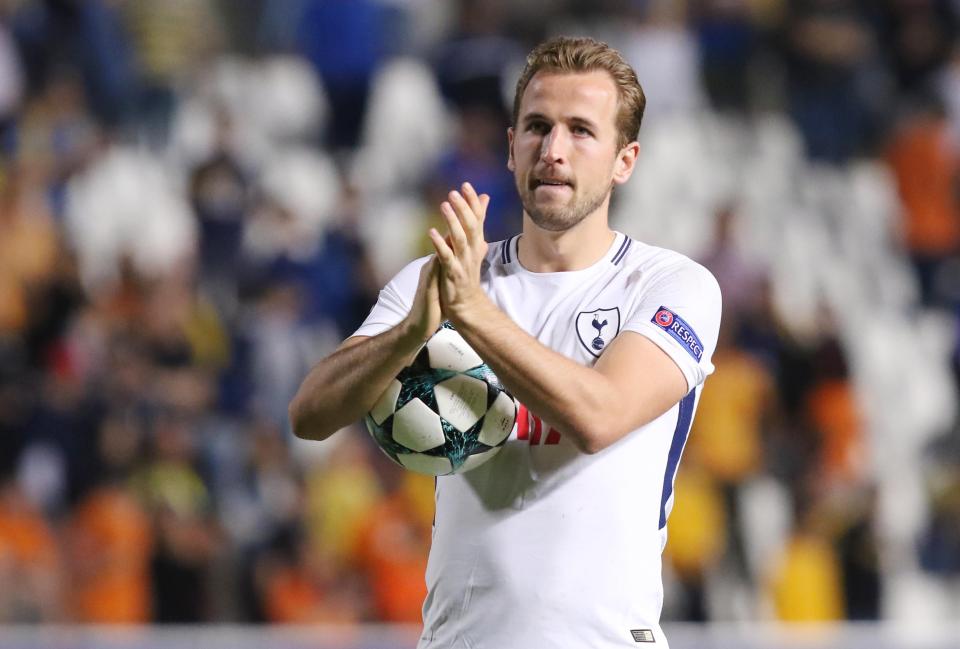 Harry Kane took the match ball in Cyprus