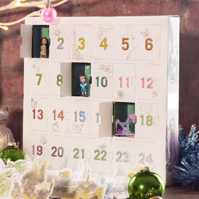  The Disney Animators Little’s Advent Calendar will have mini figures of the Disney princesses and accessories behind each door