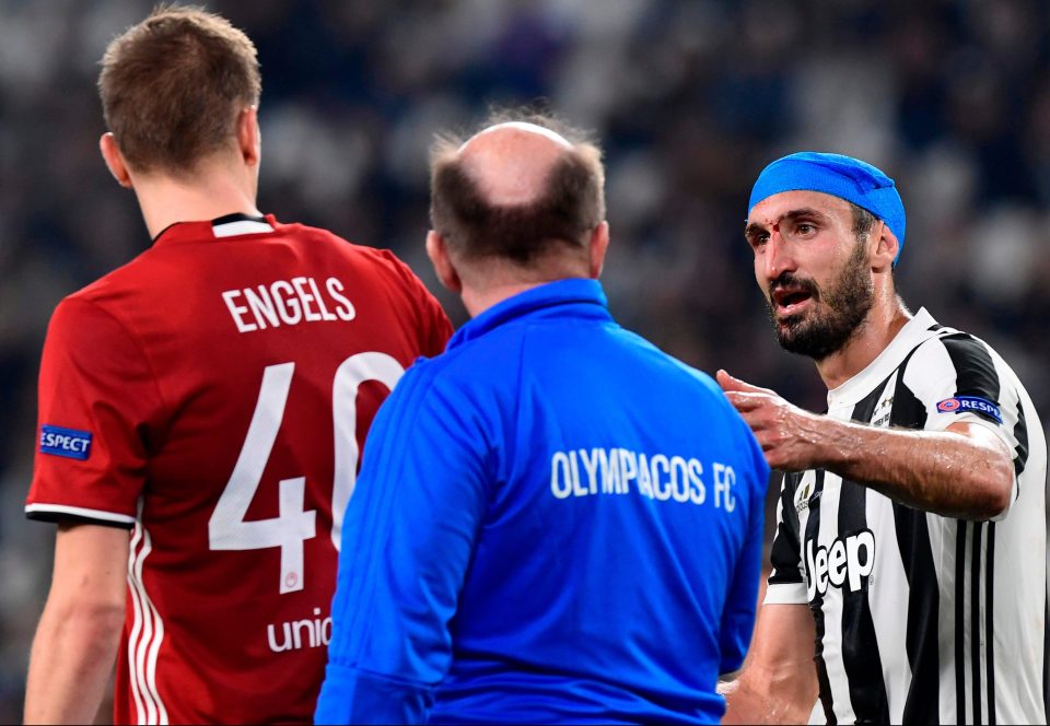  Chiellini asks after his Olympiakos opponent