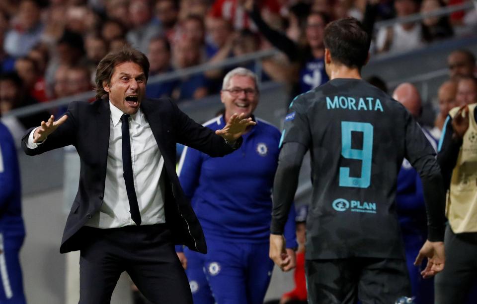  Alvaro Morata admits he joined Chelsea because of boss Anonio Conte