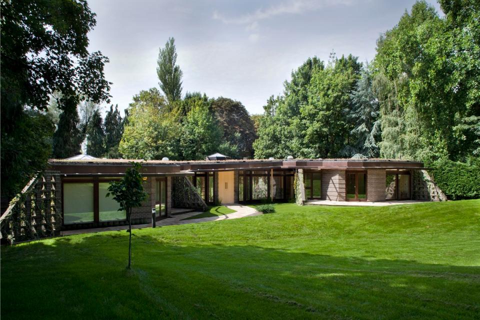  The property was built on land next to a protected abbey in south Hertfordshire