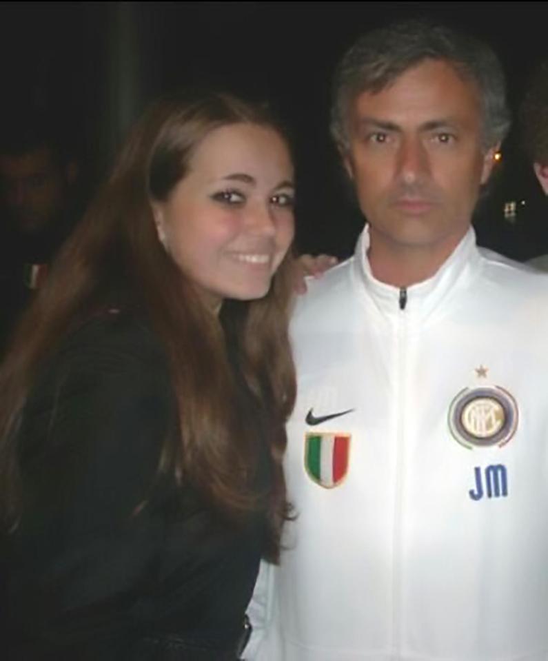  Leisan Halilova had met Jose Mourinho once before, during his Inter Milan days