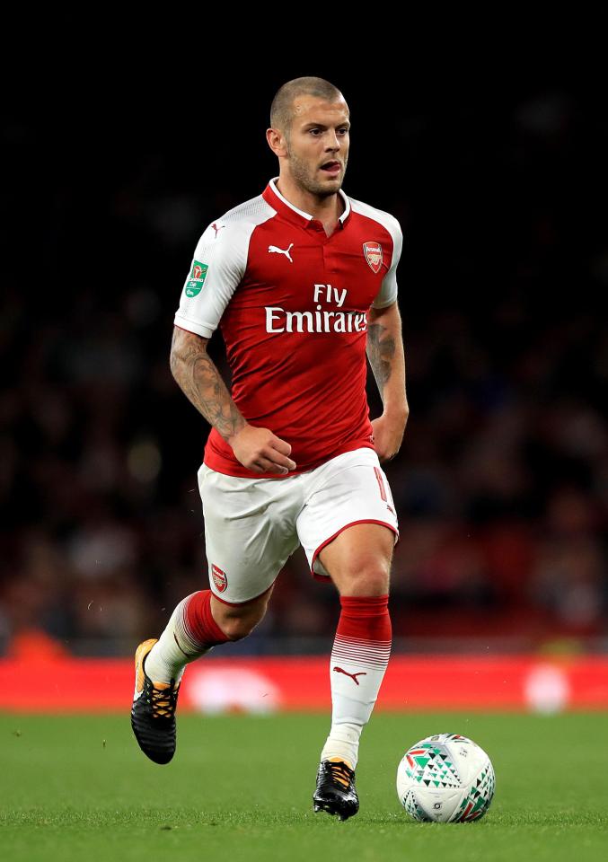  Jack Wilshere has enjoyed a strong return to form since his latest injury