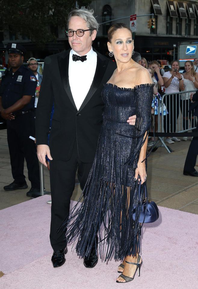  Sarah appeared at the New York Ballet Gala on Thursday with husband Matthew Broderick