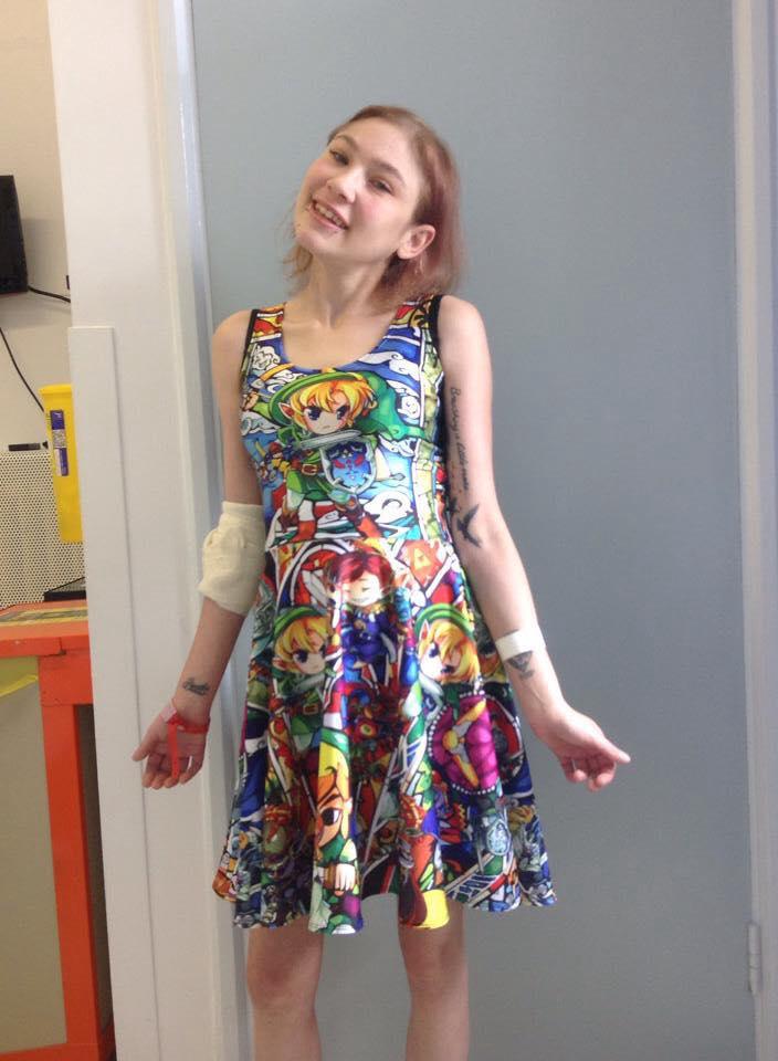  Amy was diagnosed with the life-shortening genetic condition Cystics Fibrosis