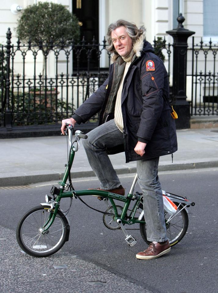  James May has a Brompton folding bike, and that says it all