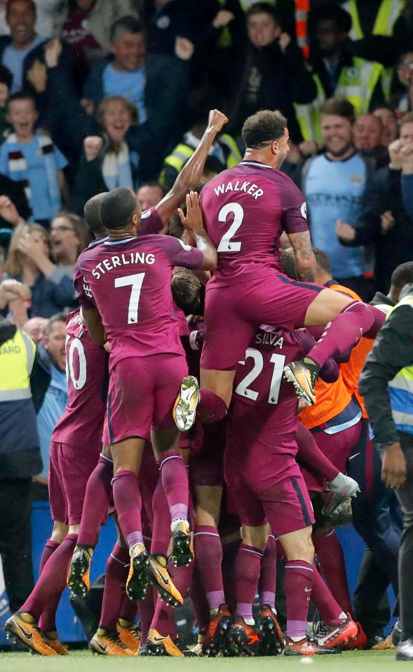  The performance from City laid down a marker to the rest of the Premier League