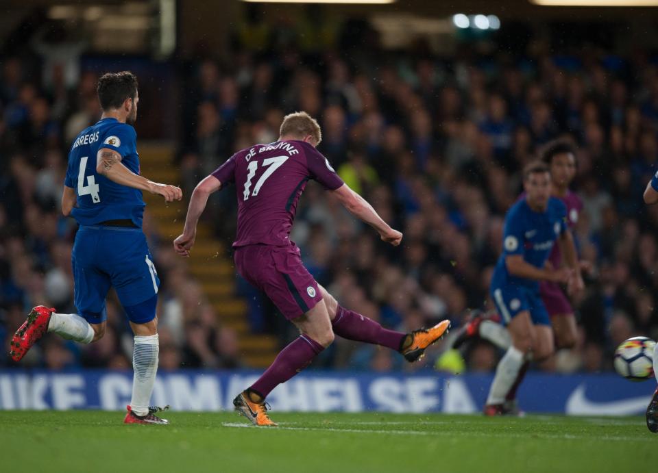  Kevin De Bruyne made a point to his old club by scoring a stunning winner against Chelsea