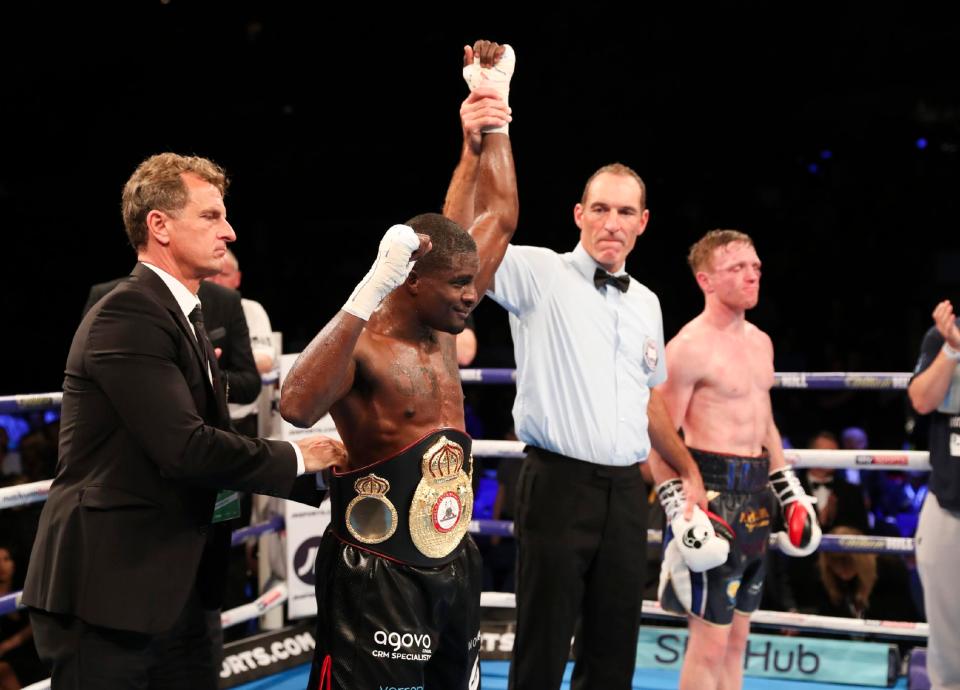  Ohara Davies banished those demons that haunted him after he suffered his first ever defeat last time out