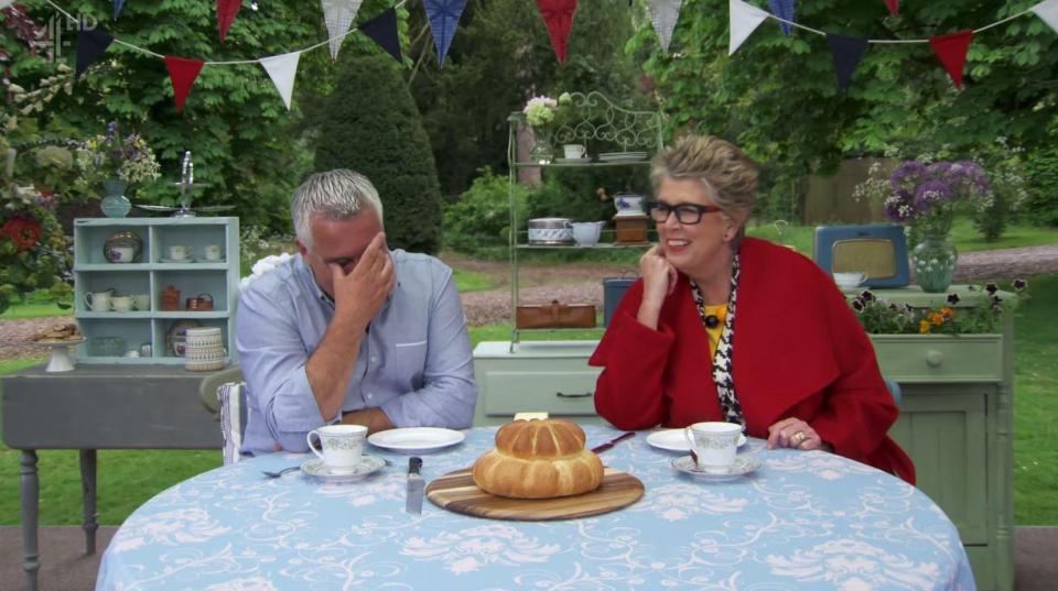  Prue made Paul laugh as she asked if he floured his finger when making cottage loaves