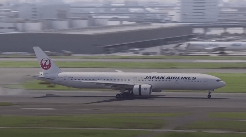 JAL said the Boeing 777 carrying 233 passengers and 15 crewmembers requested an emergency landing