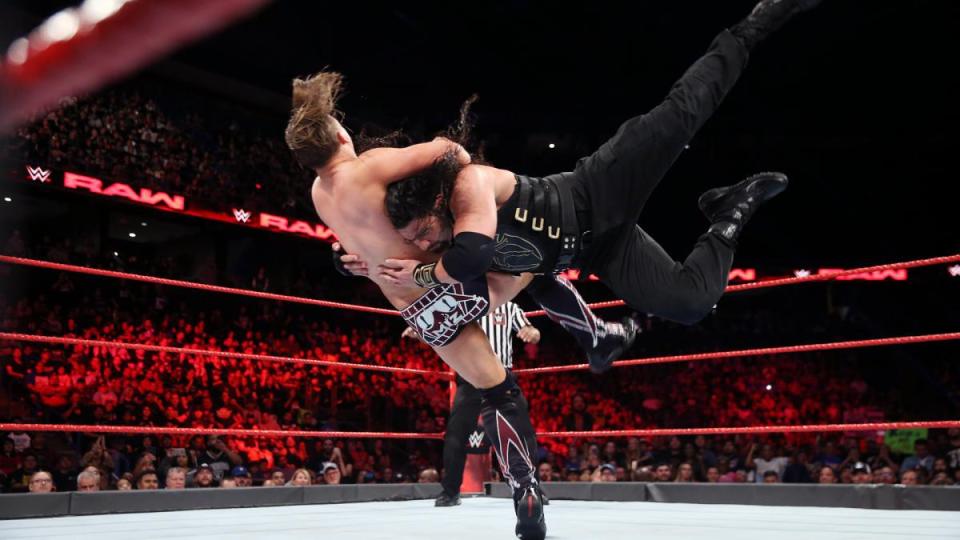  Roman spears The Miz for the win