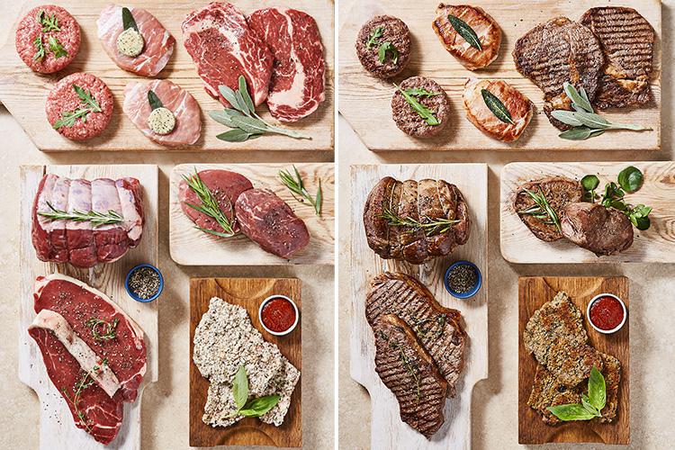  Marks and Spencer's meat box is on sale for £35, but usually cost £40. It includes two succulent sirloin steaks, two fillet steaks and four Angus burgers