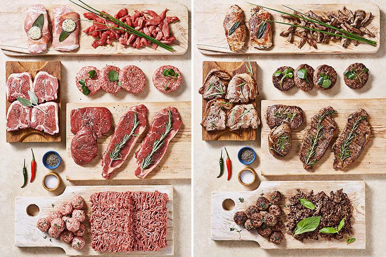  Marks and Spencer luxury meat box is selling for £60 but usually costs £65. It includes familiar favourites like salt-aged sirloin and Aberdeen Angus topside as well as more unusual cuts such as rose veal Milanese