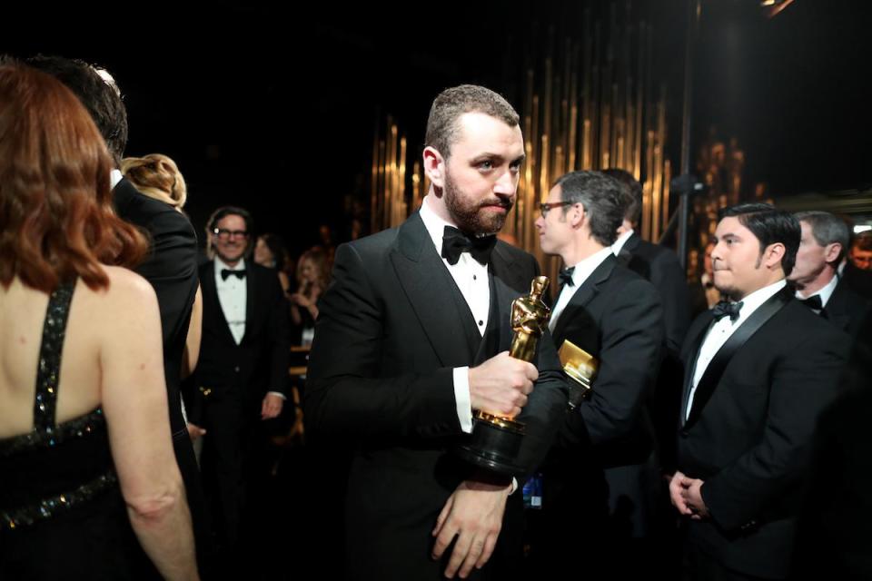  Sam hit the jackpot when they won the Academy Award for Best Original Song at the 2016 Oscars