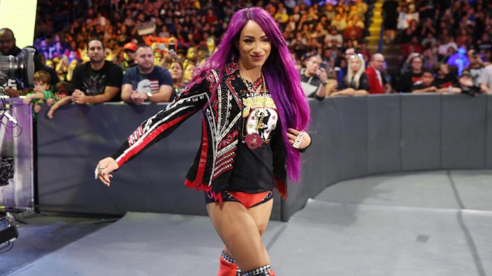  Sasha Banks is ready for action