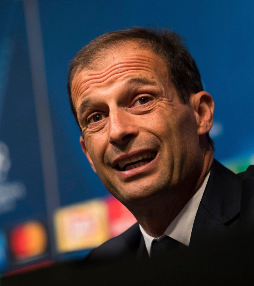  Max Allegri knows his side will be up against it in the bid to stop Barcelona scoring