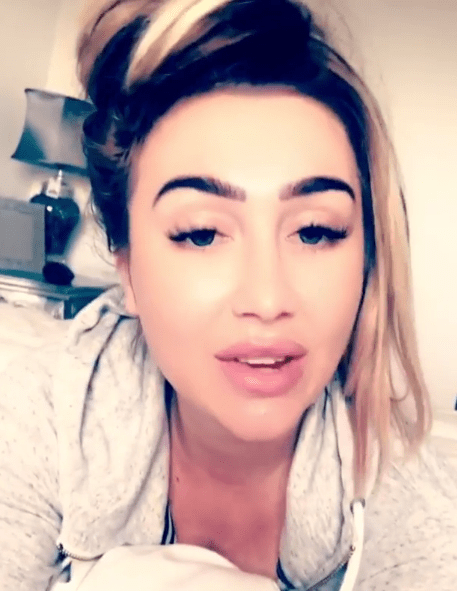  Lauren Goodger has confirmed her split from Joey Morrison