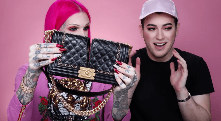  Vloggers Jeffree Star and Manny MUA weren't bothered about destroying this luxury item