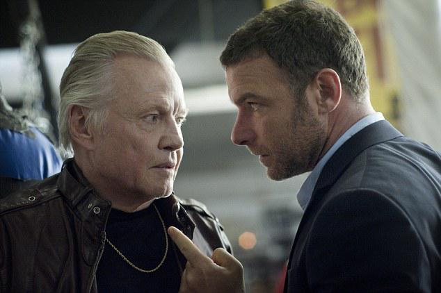  Ray, played by Liev Schreiber, gives his dad a talking-to